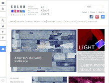 Tablet Screenshot of colorobjects.com